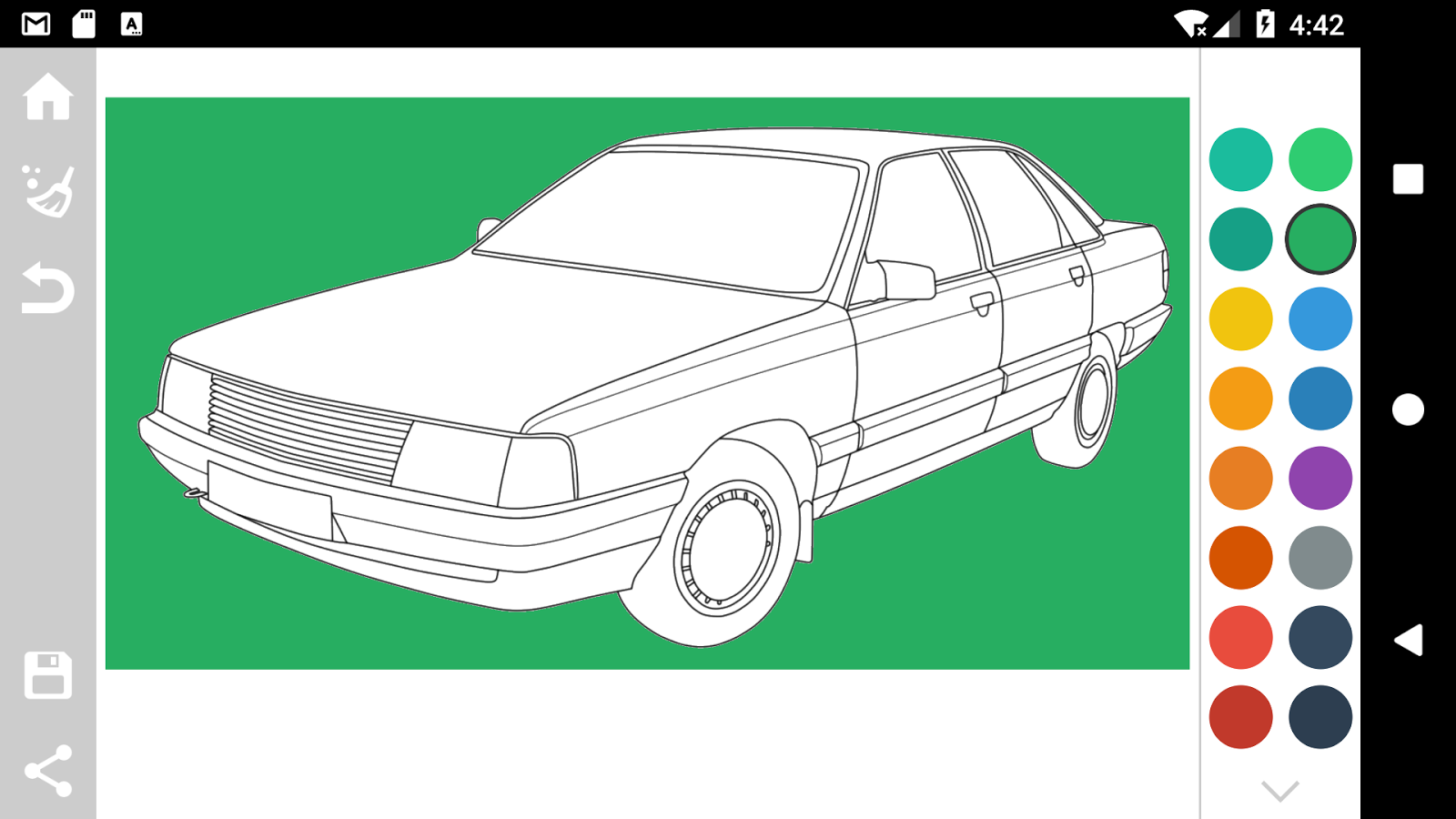 German Cars Coloring Book截图1