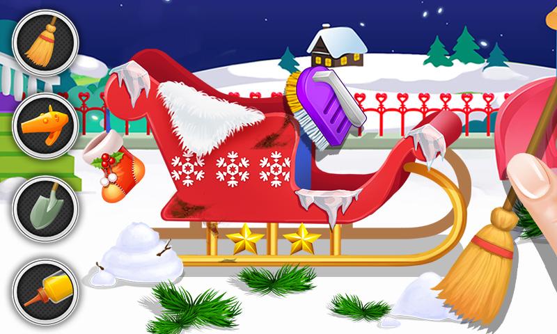 Christmas Santa's Sleigh Salon截图4