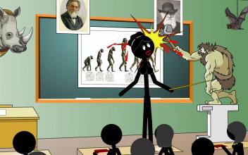 Stickman Mentalist: School Evil biology截图3