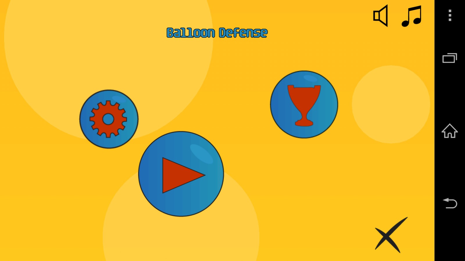 Balloon Defense Game截图1