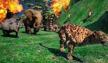 Jurassic Survival Island: Animal Fire Escape截图4