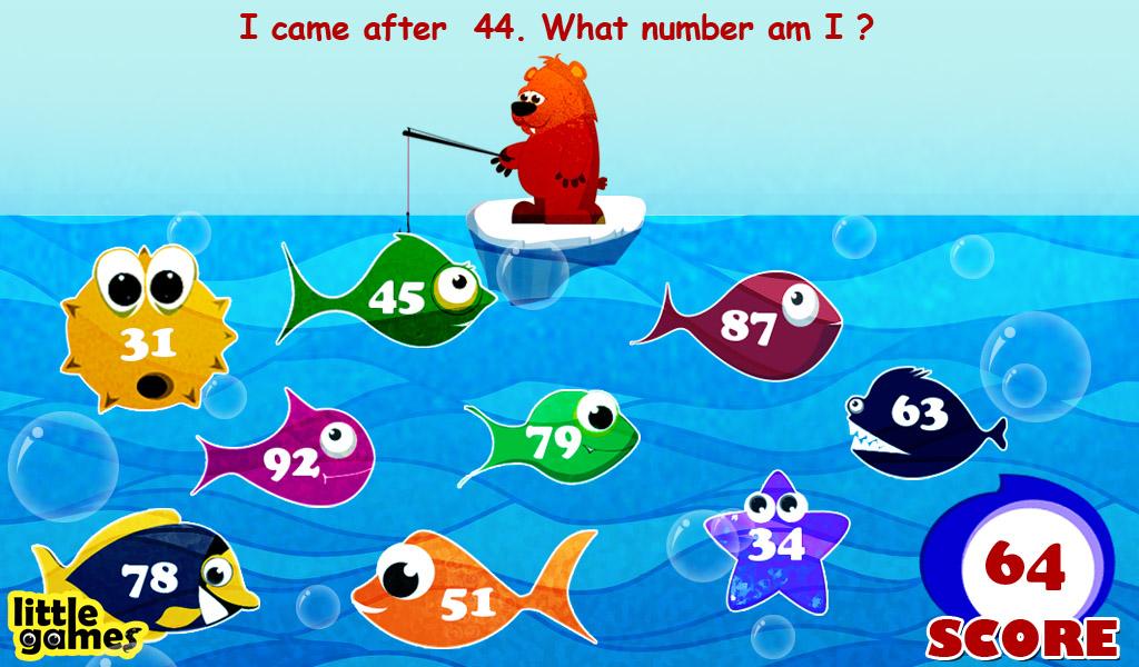 Kids Fishing Number截图3