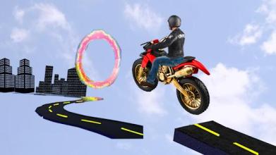 Tricky Bike Stunts Master: Free 3D Games 2018截图1