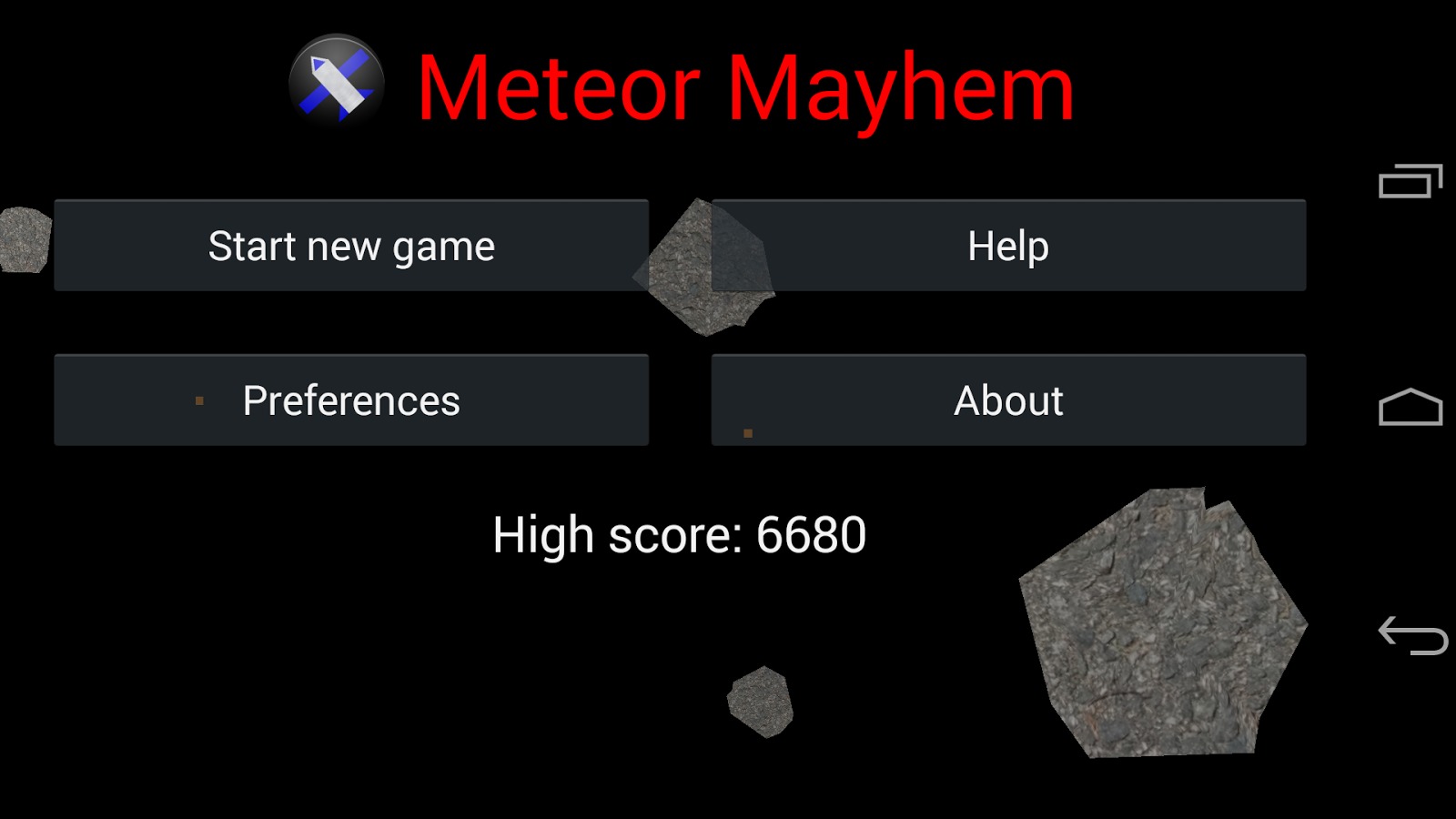 Meteor Mayhem截图1