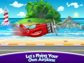 Plane Wash Salon Workshop Game截图4