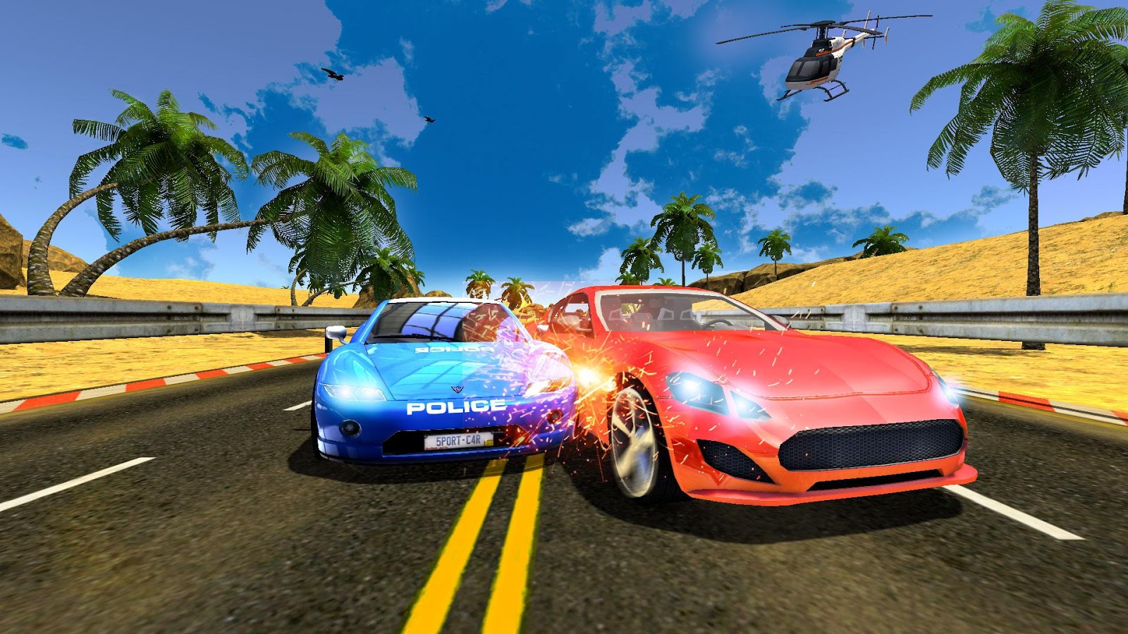 Offroad Police Gangster Chase Simulator HD截图3