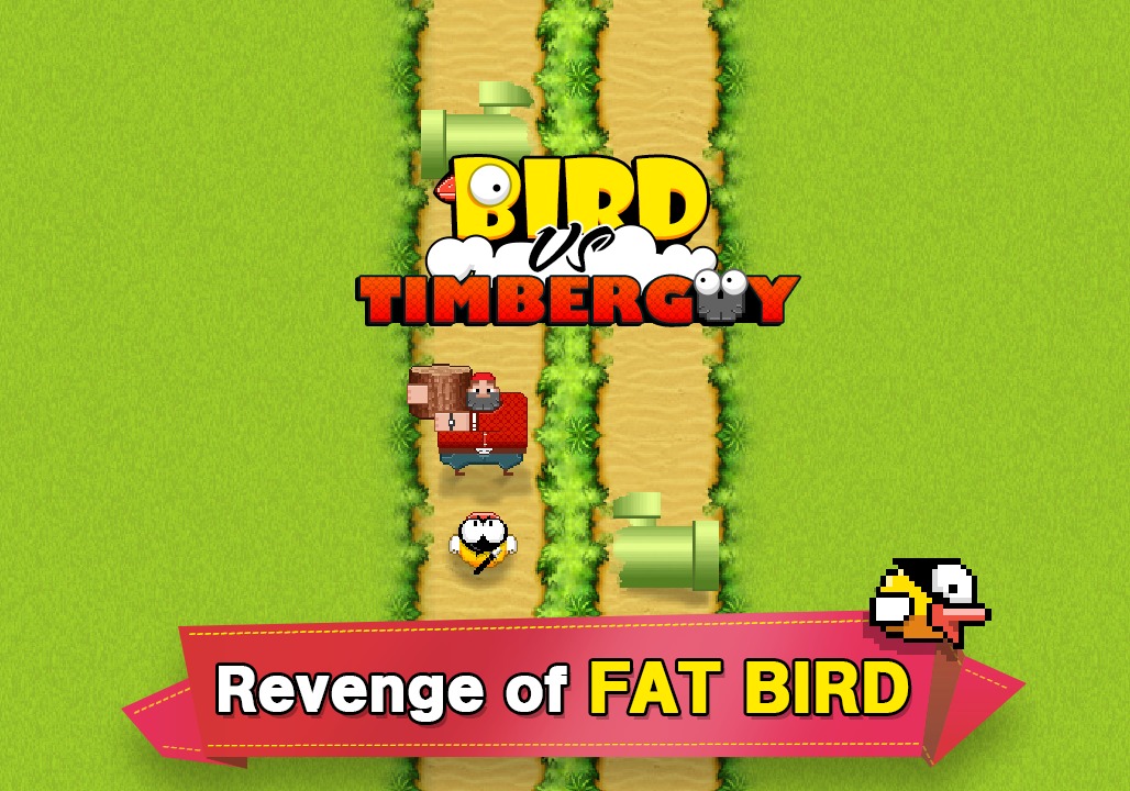 Bird vs Timber Guy截图1