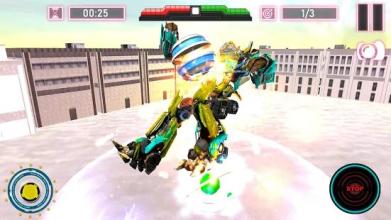 Ball Robot Transform Game : Robot War Ball截图2