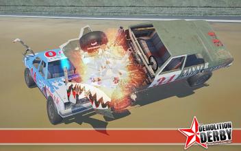 Real Demolition Derby Xtreme Crash Racing Drift截图4