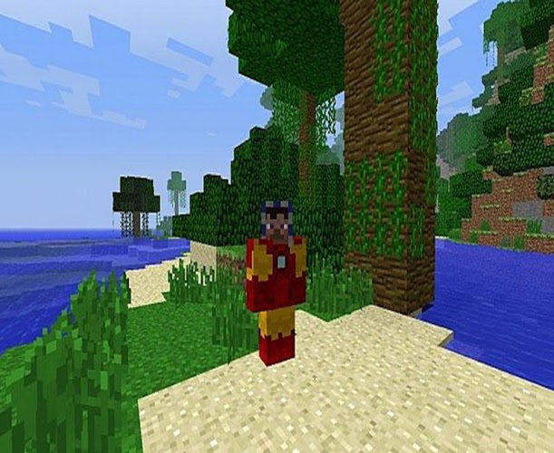 Iron Avenger Man Mod MCPE截图5