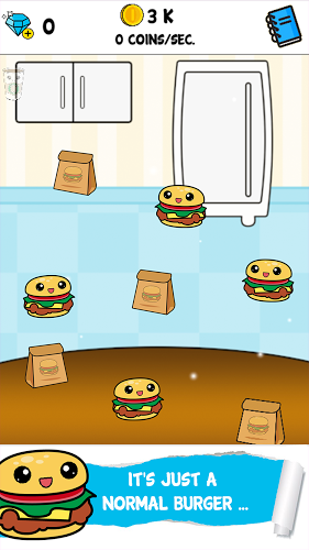 Burger Food Evolution Clicker截图1