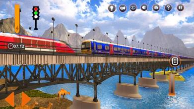 Train Simulator Driving Uphill Train Game截图2