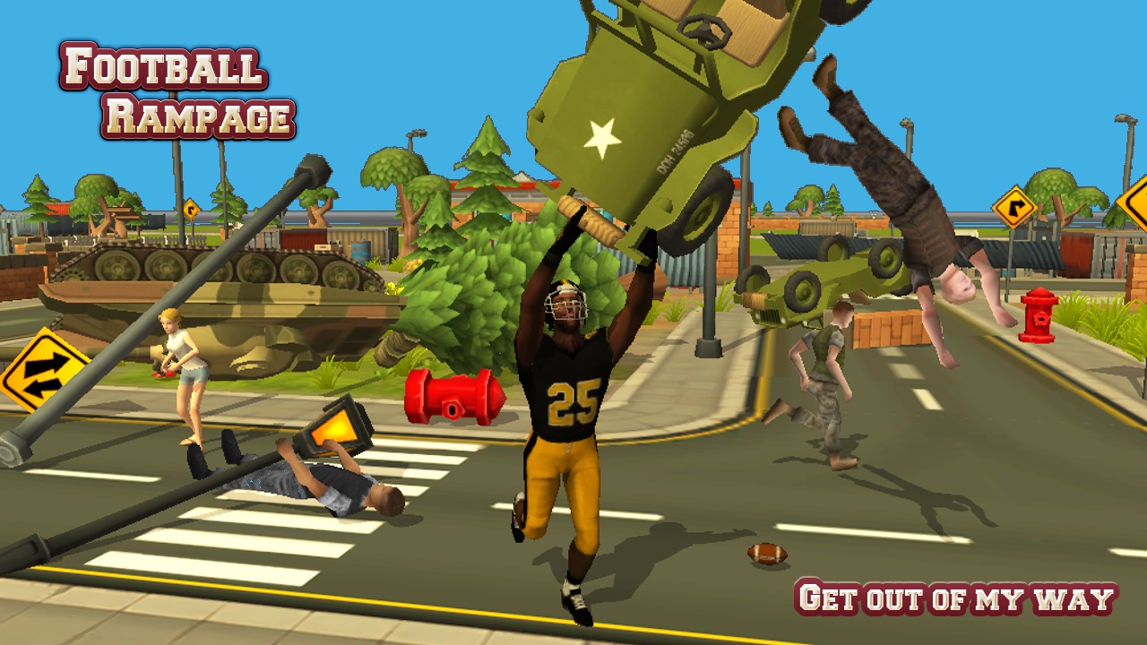 Football Simulator Rampage 3D截图1