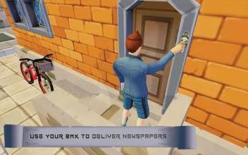 Paperboy Simulator: News Paper Delivery截图3