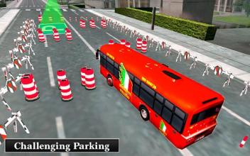 Coach Bus Parking City Driving截图5