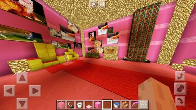 Pink House MCPE Princess Castle for Girls截图1