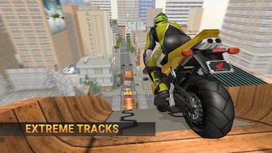 Mega Ramp Bike Stunts - Quad Bike Racing Simulator截图2