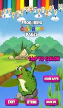 Frog Hero Coloring Pages截图5