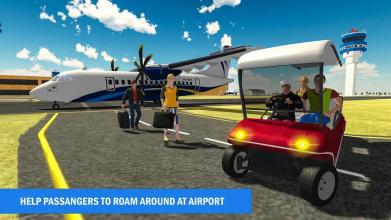 City Airport Taxi Car Driving Simulator Game截图2