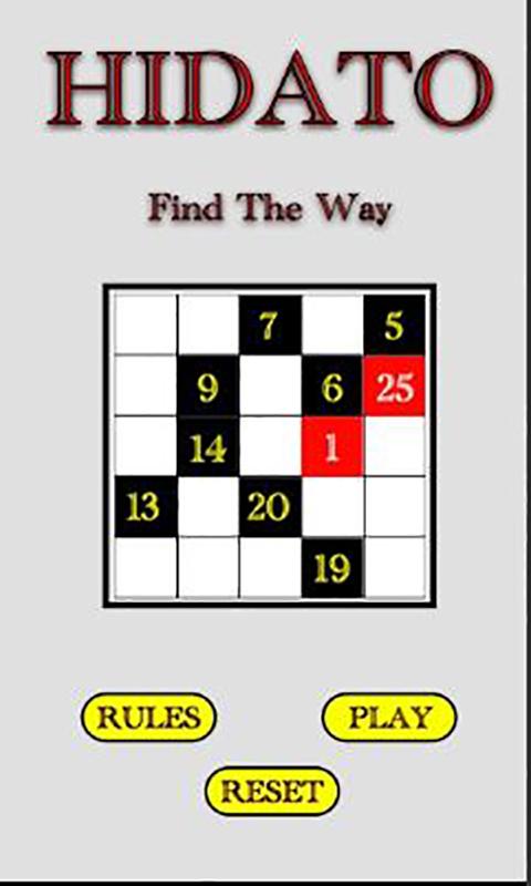 Find Your Way - Hidato Game截图1