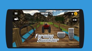 Real Tractor Farming Harvest Simulator 3D截图3