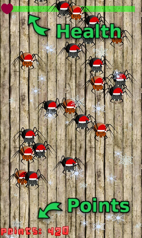 Santa Spider Smash截图1