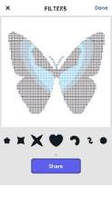 Pixel Art - Coloring Butterfly截图2