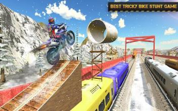 Stunts Bike Drive Train Simulator 18 - Tricky Bike截图5