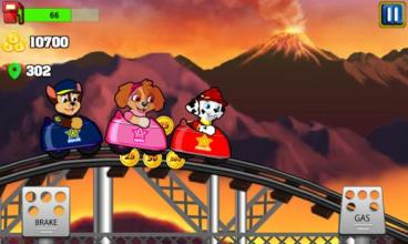 Paw Puppy Roller Coaster Patrol - paw games free截图4