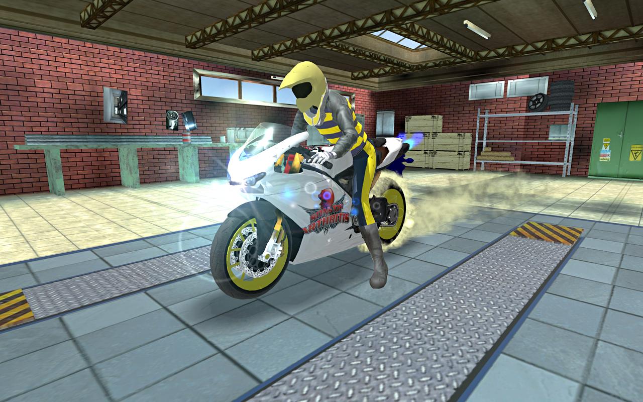 Sports bike simulator Drift 3D截图3