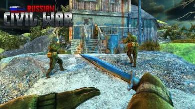 Russian Army Civil War Battlegrounds Survival Game截图1