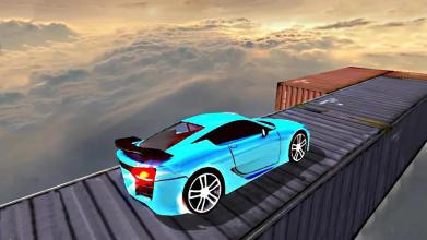 Extreme Impossible Car Racing Stunts Simulator截图1