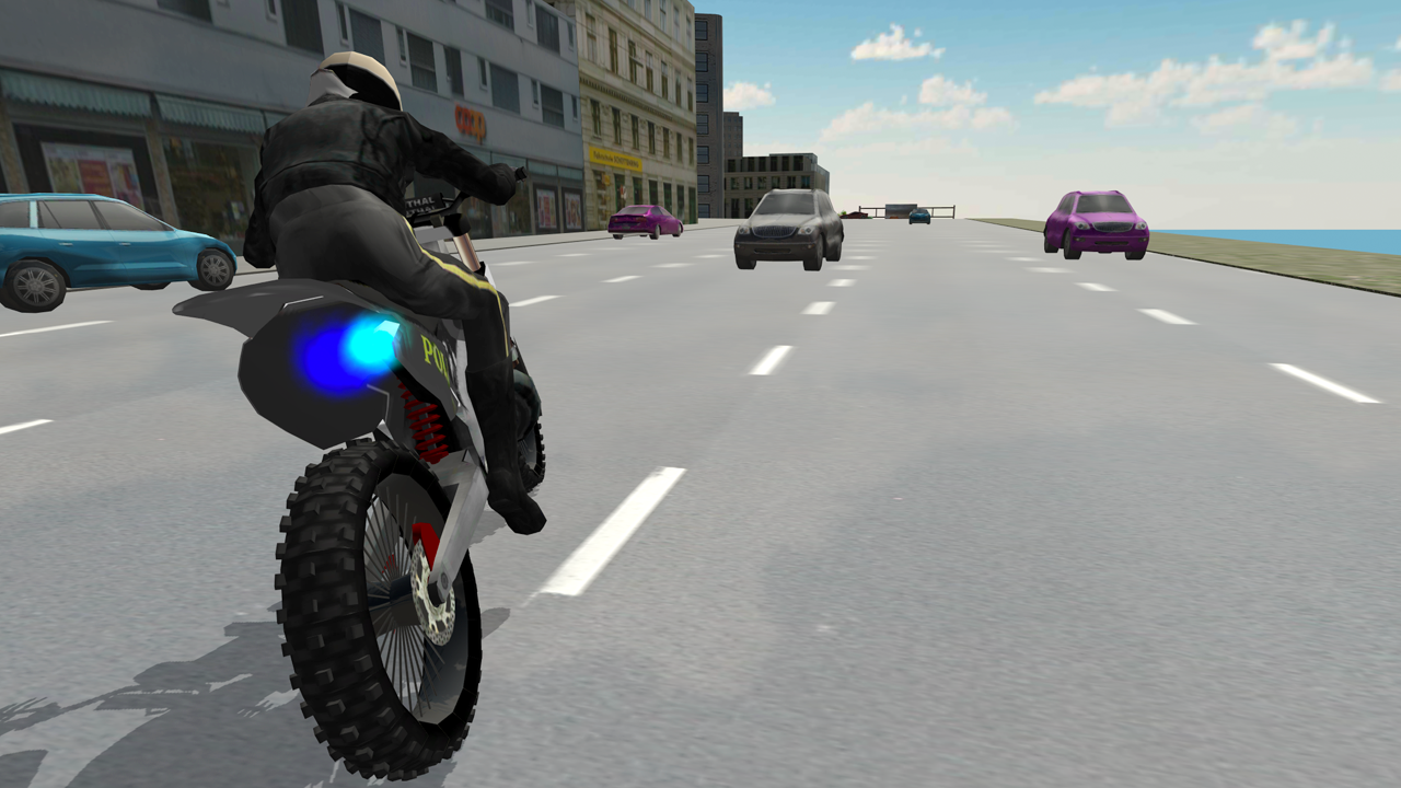 Police Motorbike Driving Simulator截图4