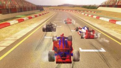 Top Speed Superhero Formula Car: Simulator Game截图1