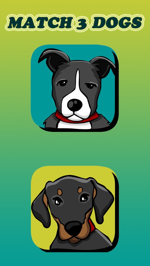 Doggy Game - Match Three Dogs截图5