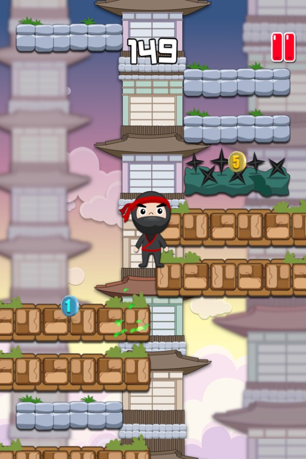 Ninja Escape - Skyrocket Up截图2