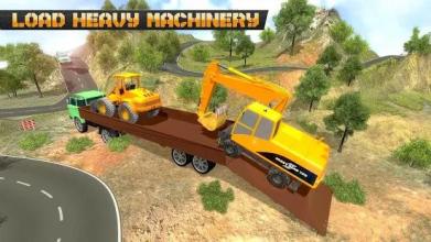 Crane Excavator Builder Road截图3