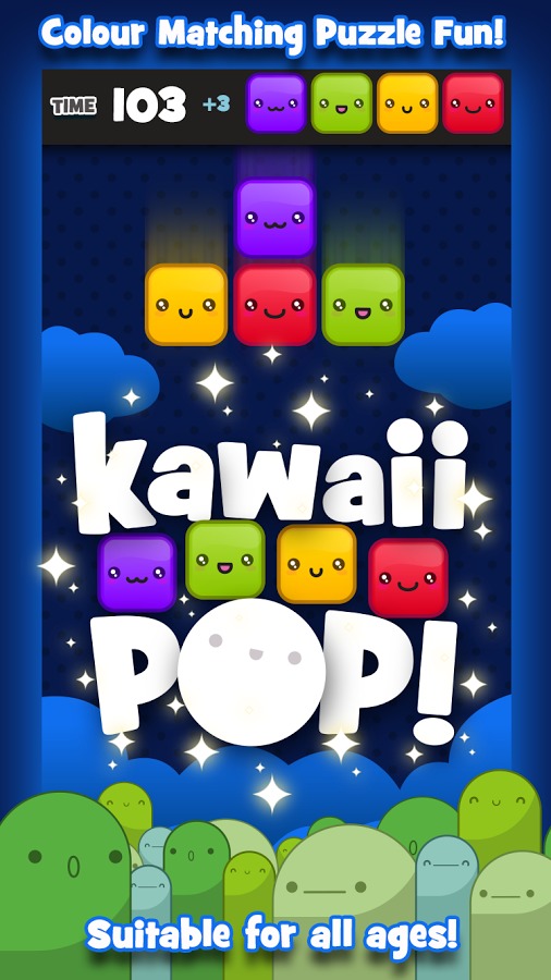 Kawaii Pop Colour Match Puzzle截图3