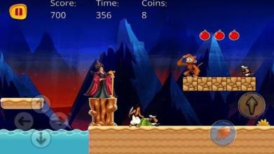 Aladdin adventures : Mysterious castle run截图1