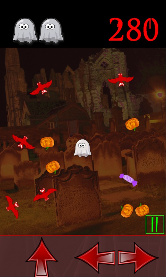 Halloween Candy Ghost Dodger截图2