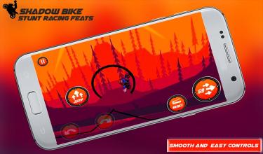 Shadow Bike Stunt Racing Feats : Moto Race Games截图3