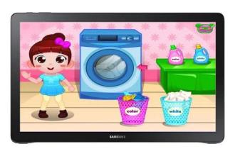 laundry washing games girl截图3