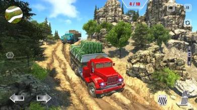 Offroad Trucker Hill Drive: Muddy Driving Sim 2018截图4