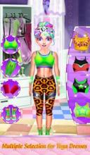 Gymnastics Yoga Girl Fitness Makeover: Dress Up截图2