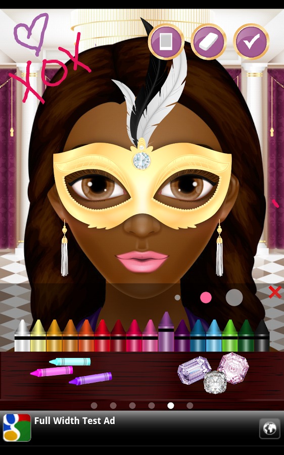 Mask Makeup Game for Girls截图4