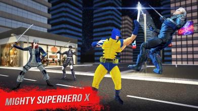 Superhero X Fighting Game截图3