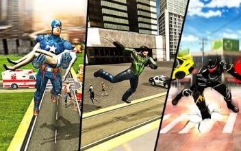 Flying Superhero Foo Fighter vs Supervillain截图2