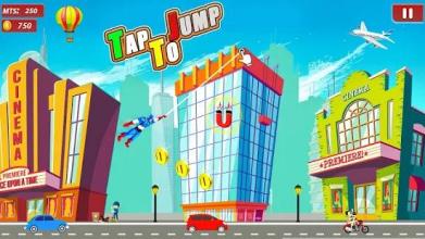 Rope Flying Adventure Game - Superheroes Fly Fun截图5