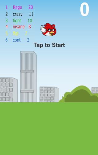 FloppyBird : in the city截图2