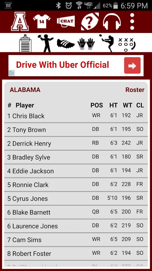 2014 Alabama Football Schedule截图2